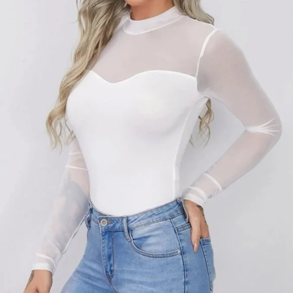 Mesh insert top - Picture 4 of 5